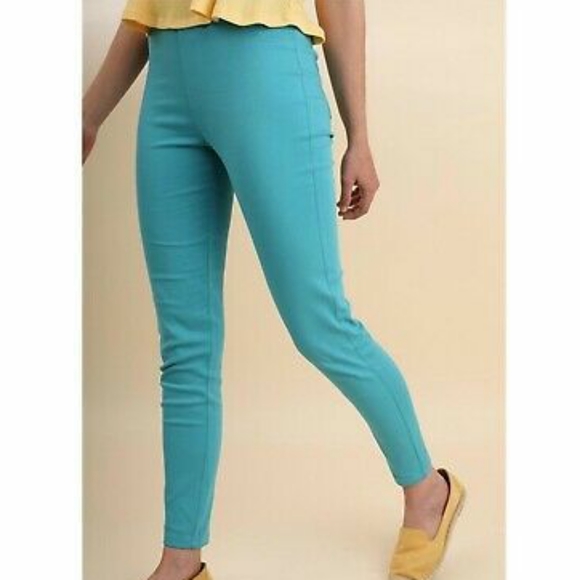 Umgee Seafoam Green Summer Pants - Picture 4 of 8